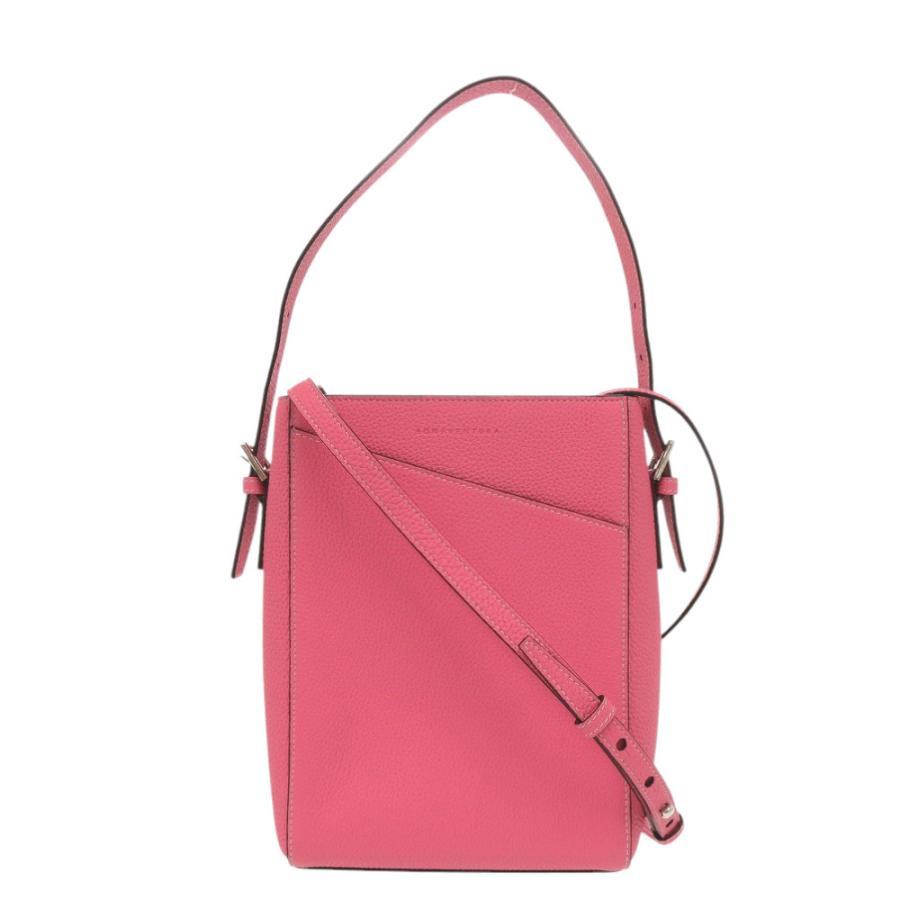 新品同様 ボナベンチュラ ミカ バッグ レザー ピンク 2way ショルダー