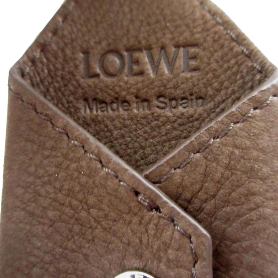LOEWE（ロエベ） 美品 パズル レザー ブラウン 茶 バッグチャーム