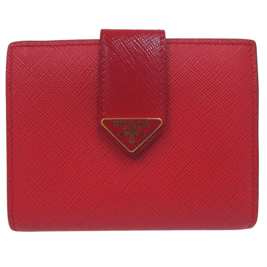 PRADA（プラダ） 美品 トライアングルロゴ 1MV204 2C7X サフィアーノ