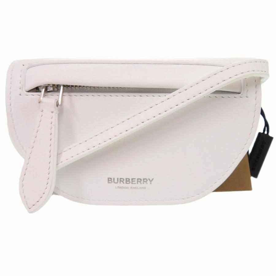 BURBERRY（バーバリー） 美品 ミニオリンピア カーフ ホワイト 