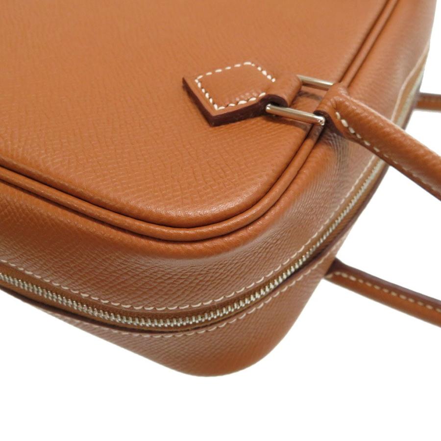 HERMES 新品同様 エルメス プリュム20 ヴォーエプソン ゴールド HERMES 新品同様 エルメス プリュム20 ヴォーエプソン ゴールド