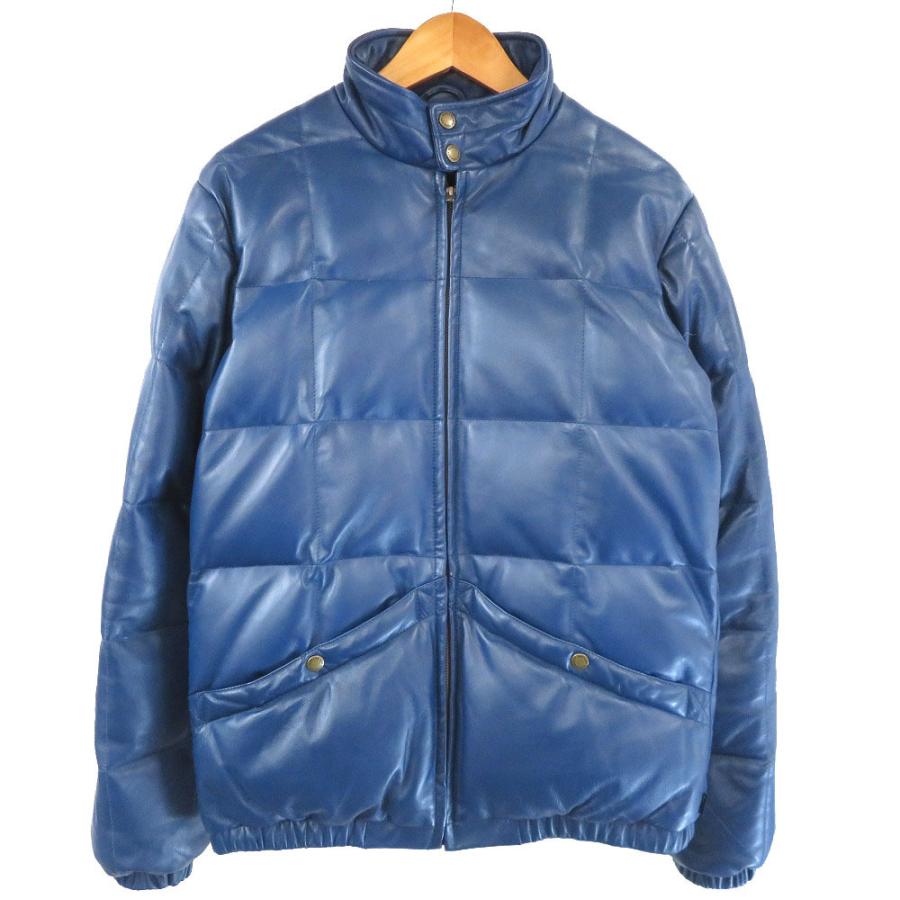 美品 シュプリーム ブルー レザー ダウンジャケット メンズ 青 03 Supreme メンズ 9j03ee5 Life Time ヤフーshop 通販 Yahoo ショッピング