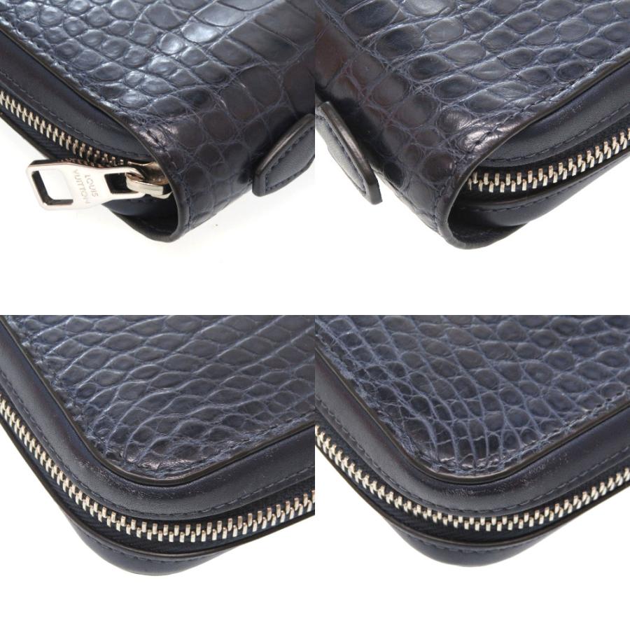 LOUIS VUITTON 美品 ルイ ヴィトン アリゲーターマット ジッピーXL 