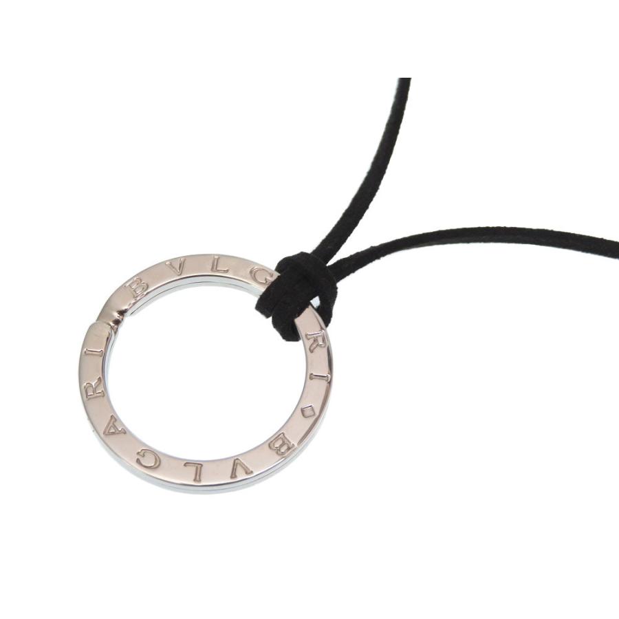 送料無料 BVLGARI ブルガリ シルバーキーリングネックレス BVLGARI ブルガリ キーリング ネックレス チョーカー シルバー