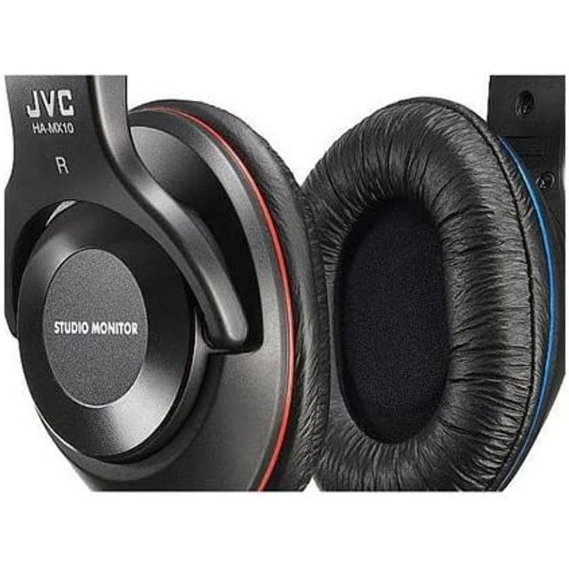 品】JVC HA-MX10-B 密閉型ヘッドホン スタジオモニター ブラック geogis.rs