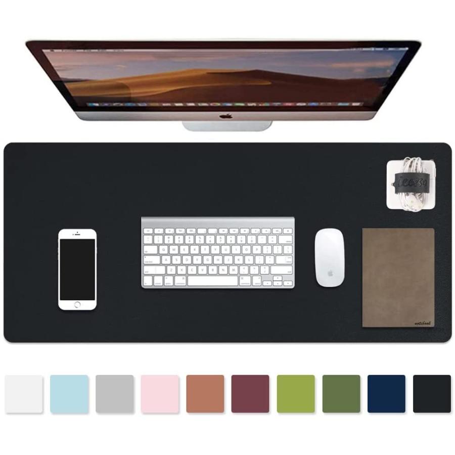 上品 デスクパッド Puレザー 90x40cm 防水 デスクマット 大型 マウスパッド Icasso おしゃれ オフィス ホーム 裏面滑り止め 清潔しやすい マウスパッド Www We Job Com