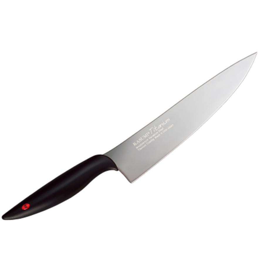 包丁 剣型包丁 霞KASUMI チタンコーティング No.22020/GR 20cm グレー