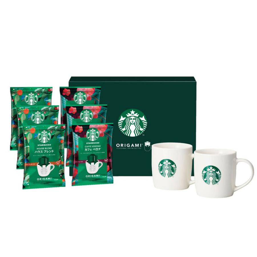 STARBUCKS ORIGAMI スターバックス オリガミwithマグカップギフト
