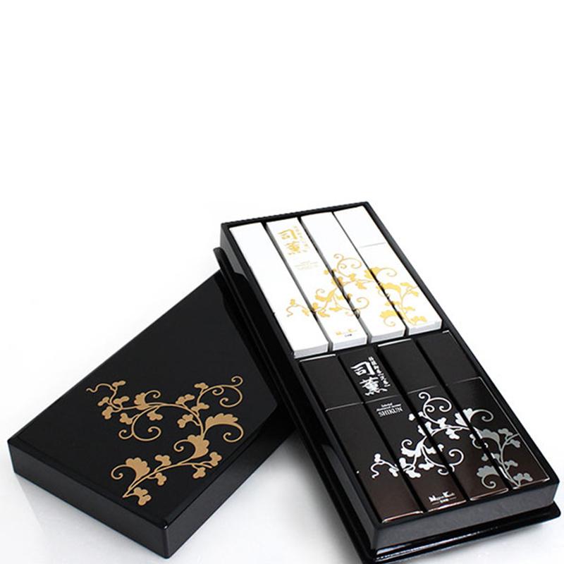 日本香堂 線香 司薫 しくん 進物 二種香(白檀・沈香) 8箱入 御供 御