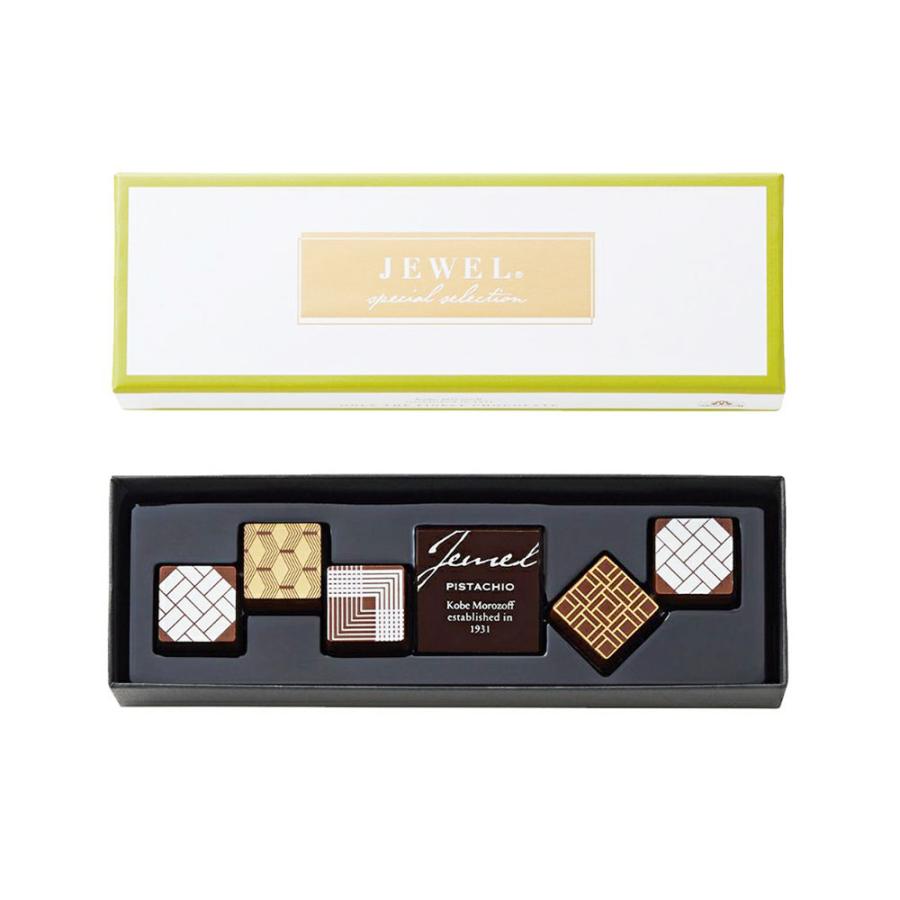 モロゾフ チョコレート ジュエル ピスタチオ 6個入 Morozoff(MO モロゾフ チョコレート ジュエル ピスタチオ 6個入 Morozoff(MO