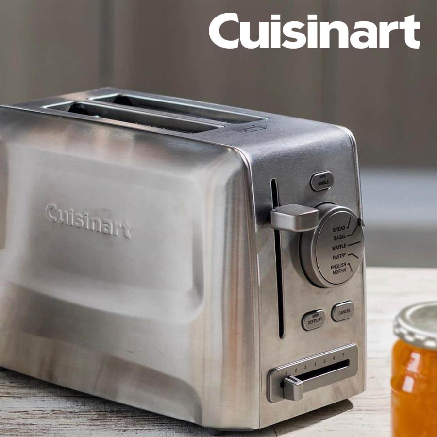 トースター クイジナート ポップアップ式 メタルトースター CPT620J Cuisinart 新生活 一人暮らし パン焼き 朝食 おしゃれ 送料無料 魅力の