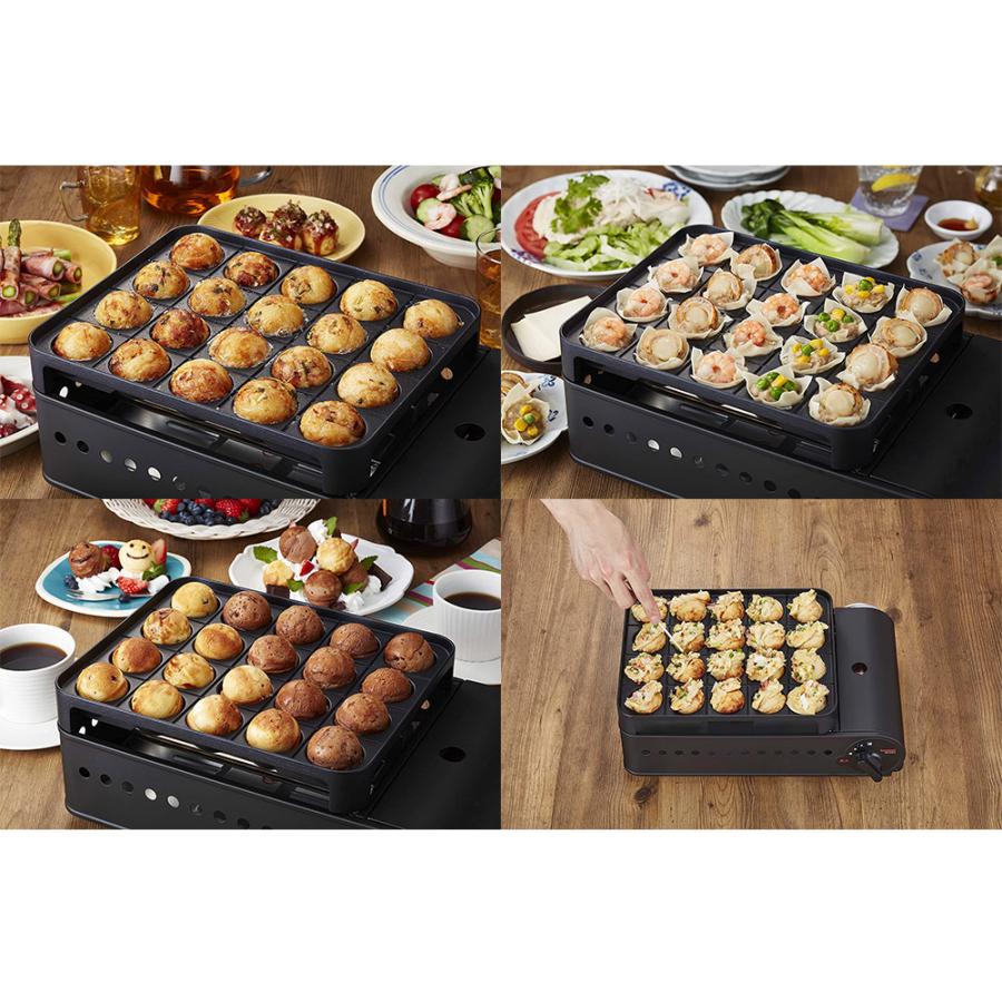 Iwatani たこ焼き器 カセットガス 炎たこ2 CB-ETK-2 マット Iwatani たこ焼き器 カセットガス 炎たこ2 CB-ETK-2 マット