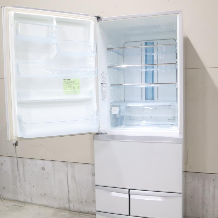 関東地域限定 自動製氷機付き 東芝 TOSHIBA 大型冷蔵庫 GR-E43GL-SS 