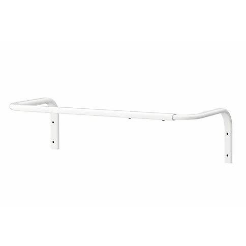イケア（IKEA） MULIG ハンガーレール, ホワイト サイズ60-90 cm