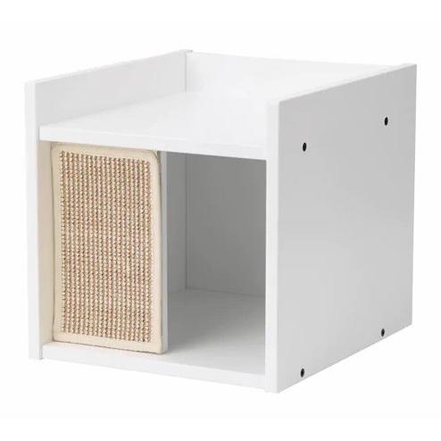 Ikea イケア 送料750円 Lurvig ルールヴィグ キャットハウス 脚付き ホワイト 幅 39 Cm 奥行き 38 Cm 高さ 69 Cm Lifebox Yafooshop 通販 Yahoo ショッピング