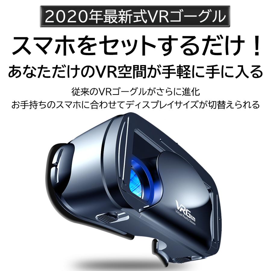 Vrゴーグル ヘッドセット メガネなしok 視野角1度 Iphone7 10 11 Galaxy クリア画質 5インチ 7インチ Pcp Vrg00bk Y Ks Market 通販 Yahoo ショッピング