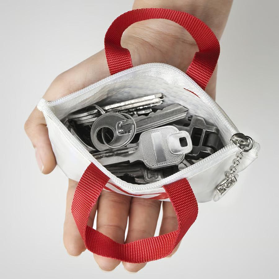 イケア IKEA ミニIKEAロゴバッグ KNOLIG クノーリグ 1袋