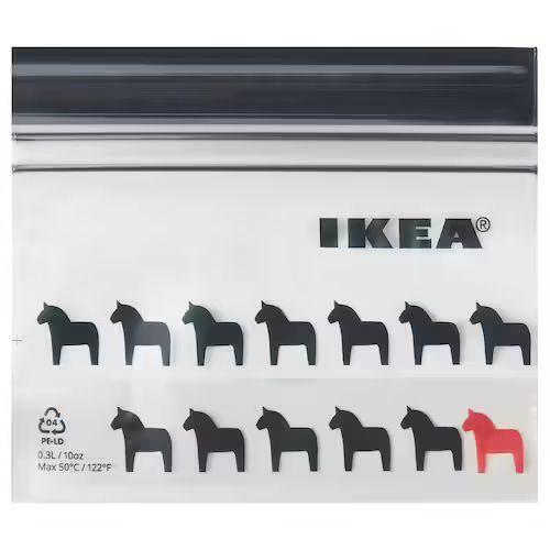 イケア（IKEA） フリーザーバッグ ISTAD イースタード x10枚