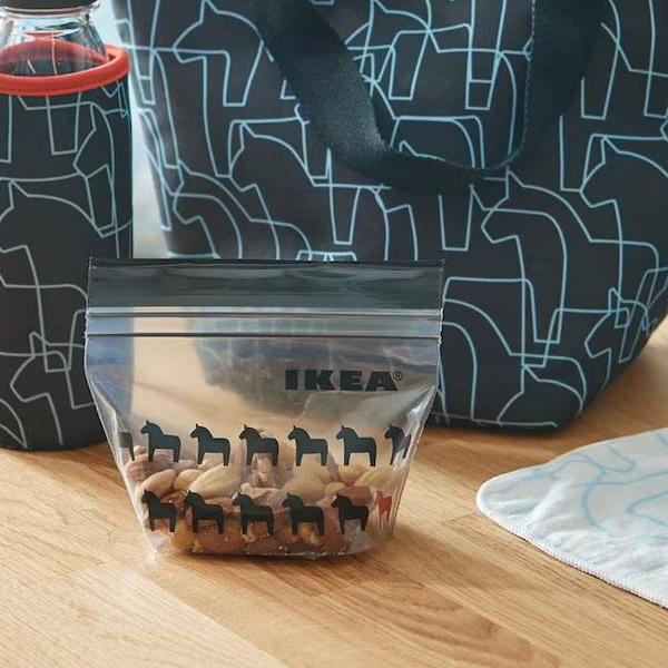 イケア IKEA フリーザーバッグ ISTAD イースタード x10枚
