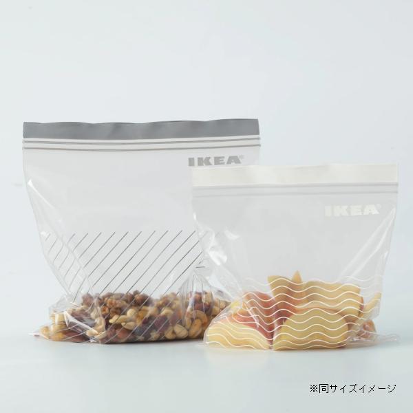 イケア IKEA フリーザーバッグ KLARBULT クラーブルト オレンジ
