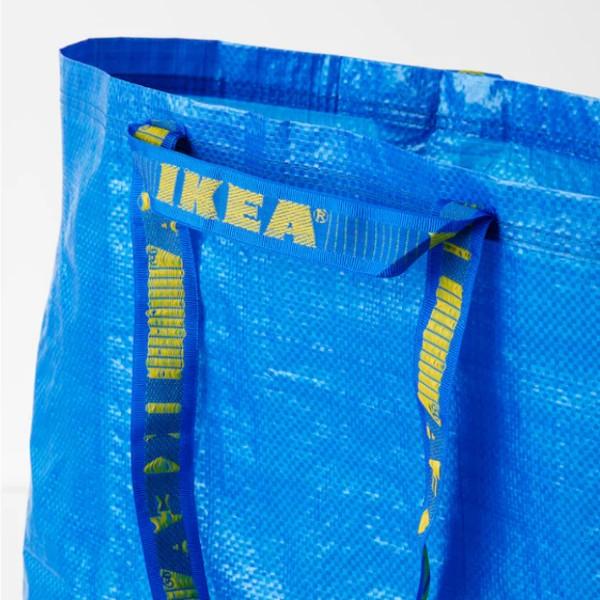 イケア（IKEA） ブルーバッグ Mサイズ FRAKTA フラクタ 1袋 キャリー