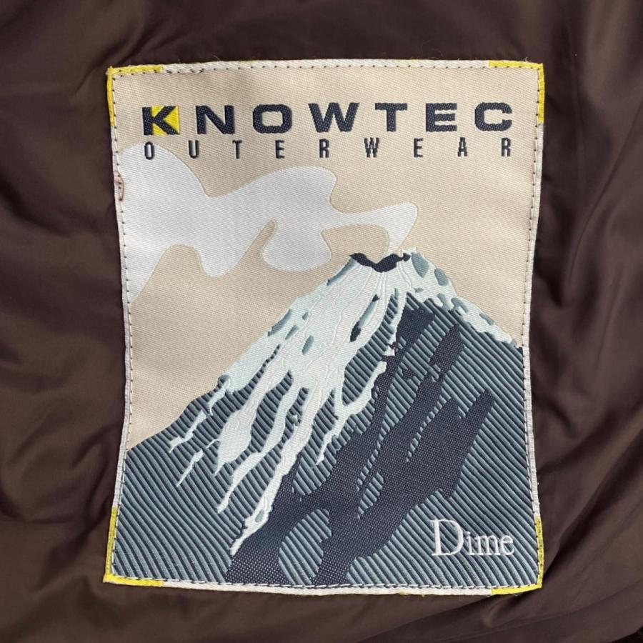 XL Dime VELVET QUILTED PUFFER ダウン ベージュ Dime（ダイム） ダウンジャケット ベルベット キルテッド パファー XL