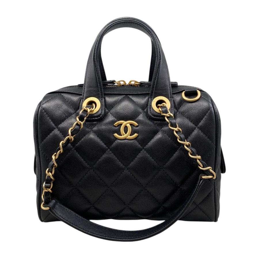 新品☆CHANEL MAKEUPノベルティ☆ターンロックボストンショルダーバッグ CHANEL（シャネル） 【ノベルティ】 ボストンバッグ No1ドゥシャネル