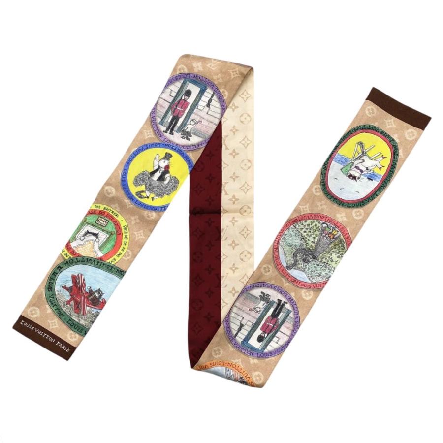 LOUIS VUITTON（ルイ・ヴィトン） シルクスカーフ バンドー・マイ LV