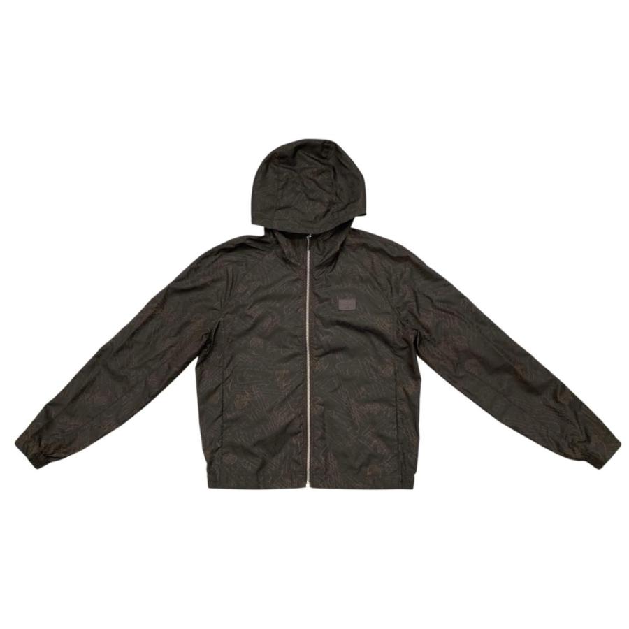 新品38万 Berluti B-way スクリット ジップアップパーカーR52 Berluti（ベルルッティ） パーカー ナイロン スクリット B-Way ジップ