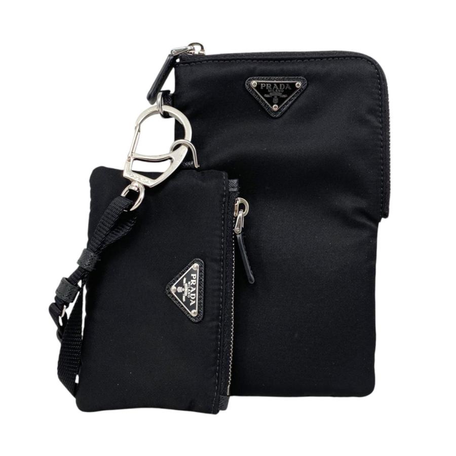 PRADA（プラダ） ショルダーバッグ ストラップ付ポーチ 2TT091 2DMI