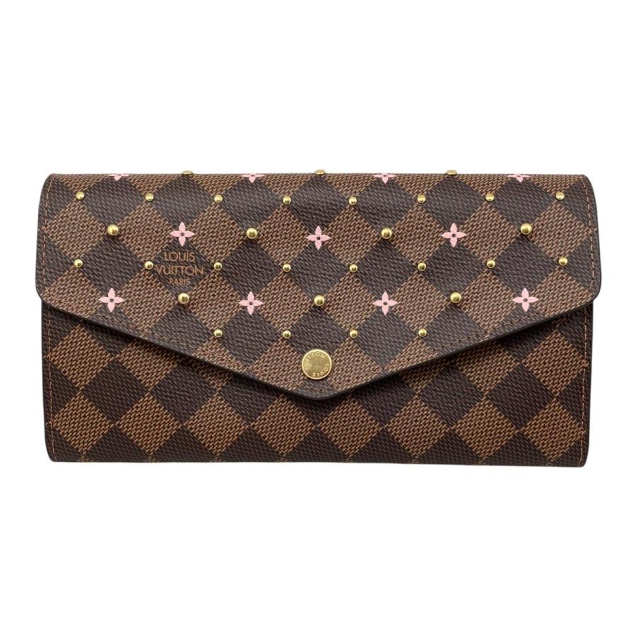 LOUIS VUITTON ルイヴィトン N60144 ポルトフォイユサラ ダミエ レザー 長財布 ブラウン レディース Amazon | [ルイヴィトン] ポルトフォイユ サラ 二つ折り長財布 ダミエ