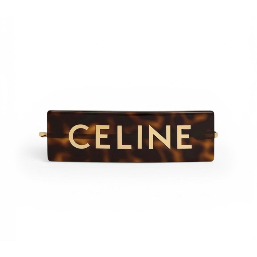 CELINE（セリーヌ） ヘアピン ヘアスライド べっ甲柄 : ライフ