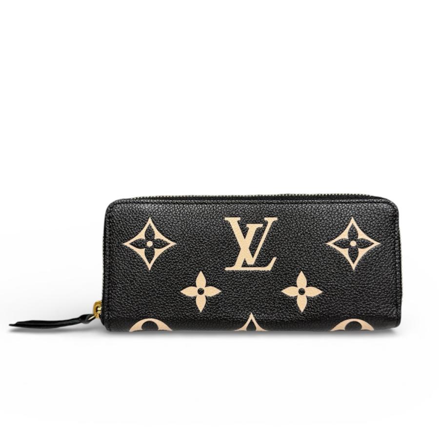 LOUIS VUITTON ルイヴィトン アズールポルトフォイユ　クレマンス LOUIS VUITTON（ルイ・ヴィトン） バイカラー モノグラム アンプラント