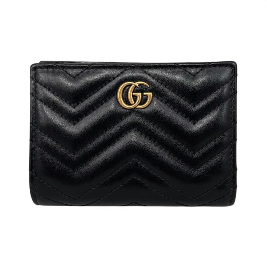 GUCCI（グッチ） 2つ折り財布 ダブルG ウォレット 773427 キルティング
