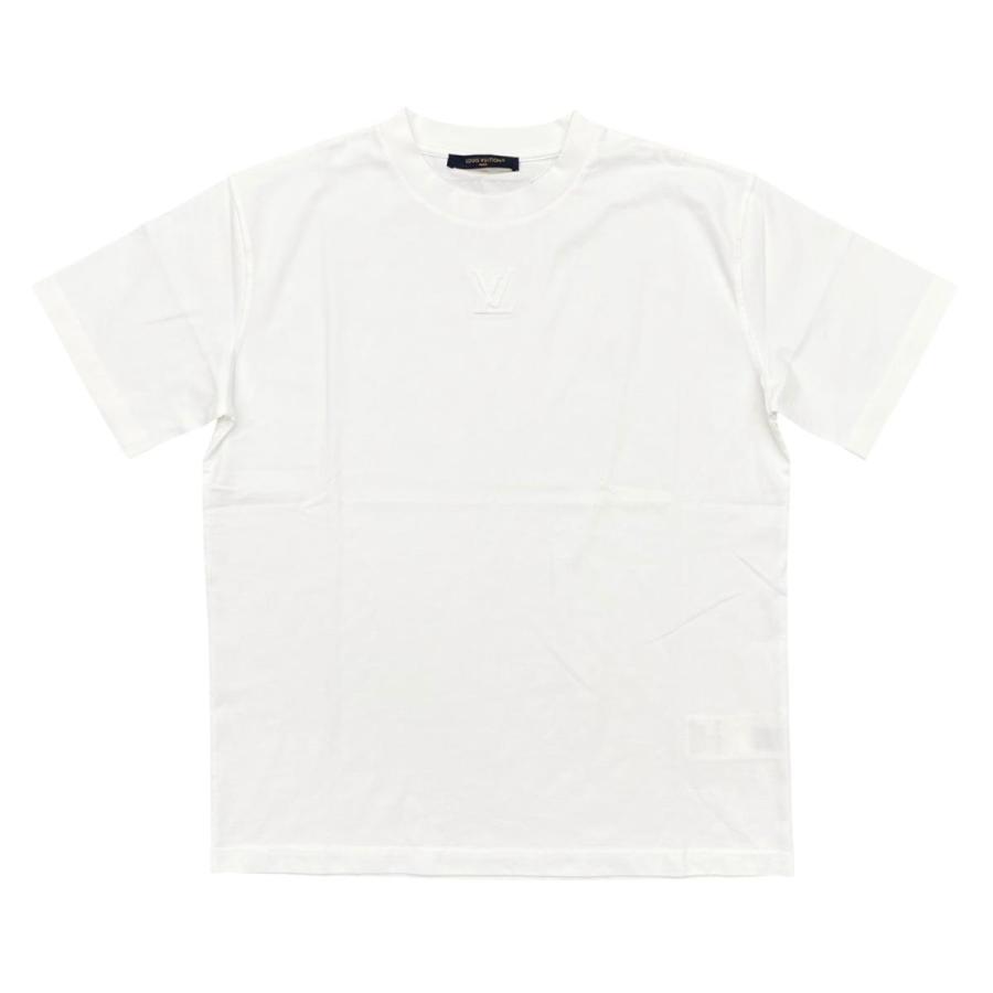 LOUIS VUITTON（ルイ・ヴィトン） 半袖Tシャツ LVエンボスロゴ クルー