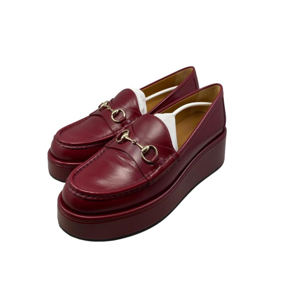 GUCCI（グッチ） ローファー ホースビット ウェッジソール 794317 37