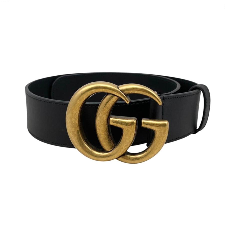 GUCCI（グッチ） ベルト GGエンブレム ワイド 400593 AP00T 1000