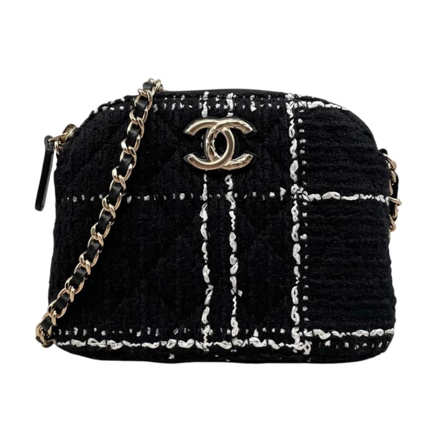CHANEL ツイード チェーンショルダーバッグ CHANEL（シャネル） ショルダーバッグ ツイード チェーンバッグ ココ