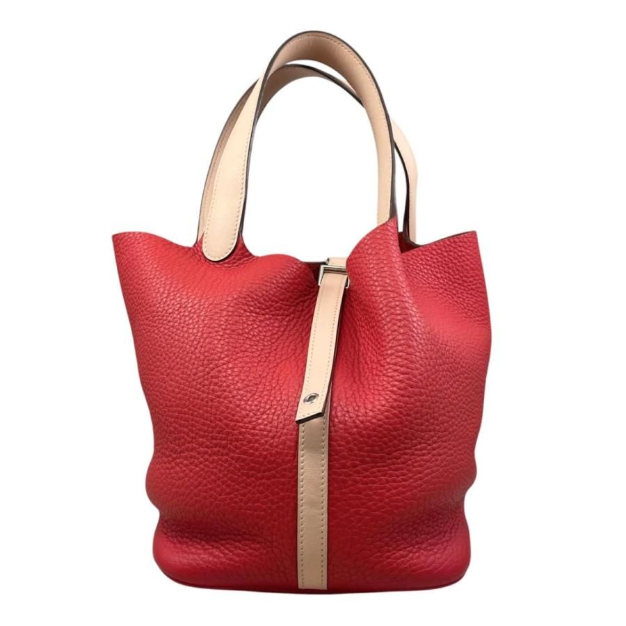 HERMES（エルメス） ハンドバッグ ピコタンロックタッチMM X刻印 