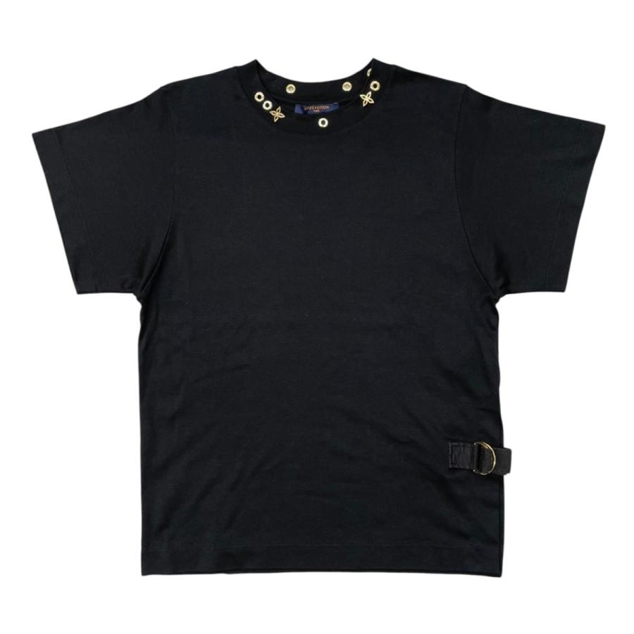 国内品LOUIS VUITTON ルイヴィトン/バックLVロゴ半袖T sizeL LOUIS VUITTON（ルイ・ヴィトン） 半袖Tシャツ サイドストラップ