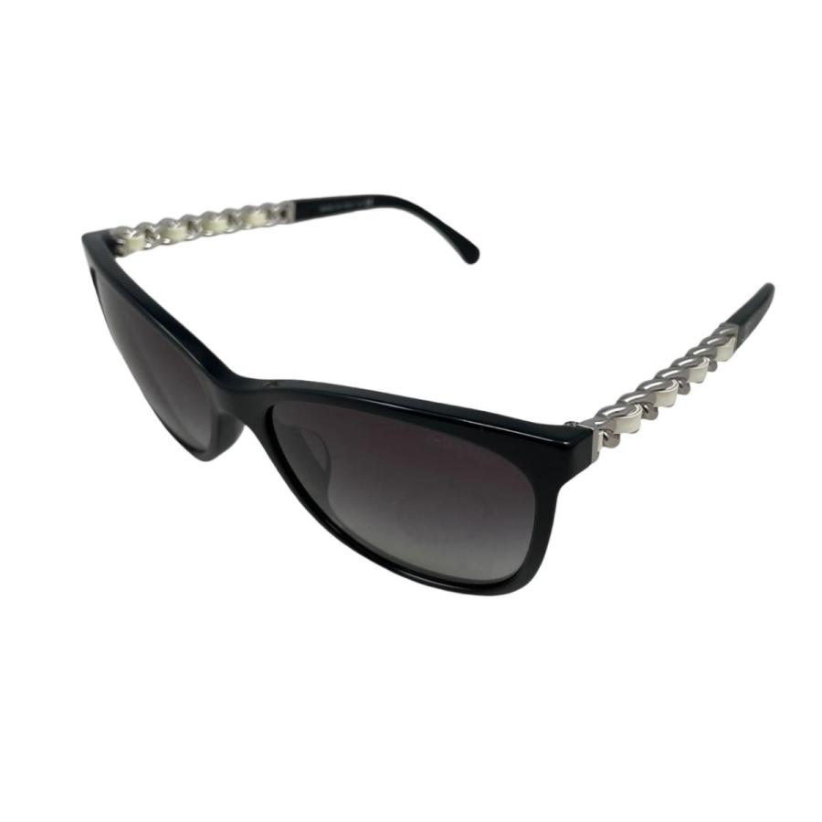 CHANEL ココマーク　サングラス　チェーンレザータイプ　5465-Q-A CHANEL（シャネル） サングラス チェーンモチーフ ココマーク 2560Q-A