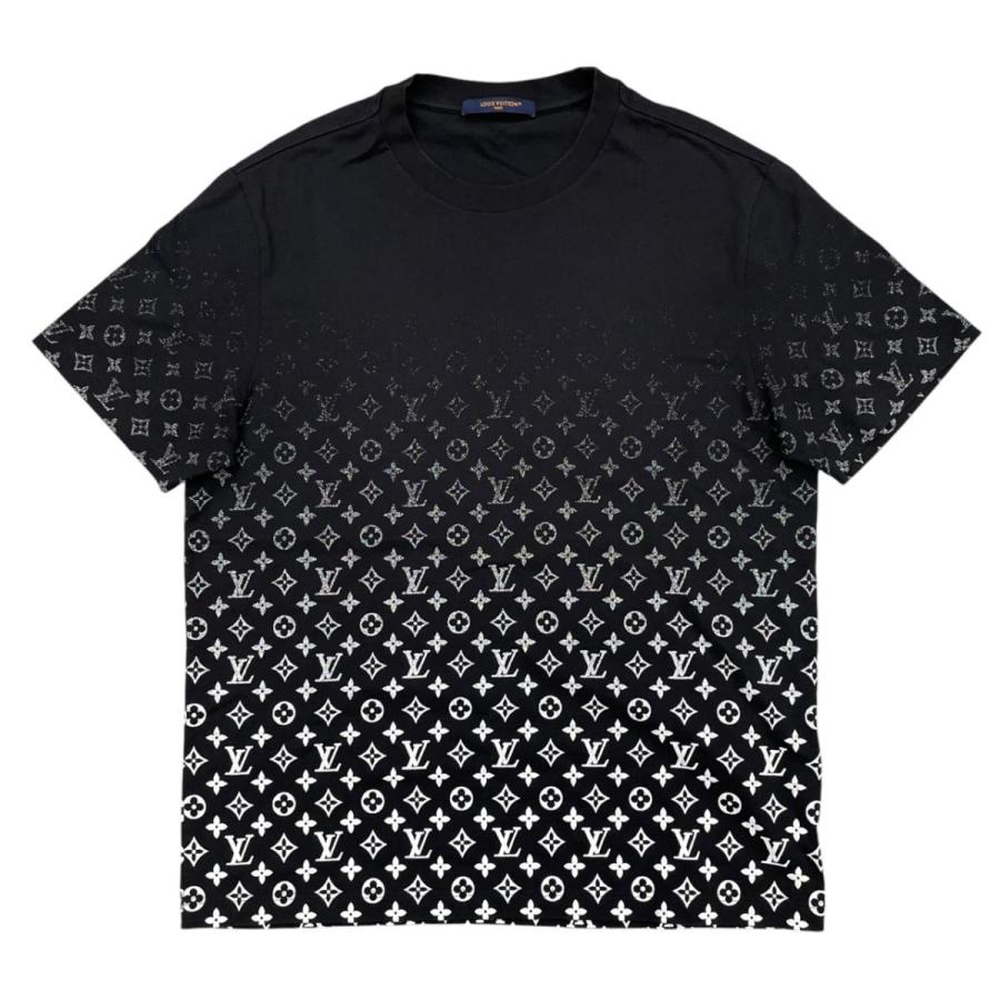 22年 ルイヴィトン モノグラム 総柄 シグネチャー 半袖Tシャツ エンボス加工 LOUIS VUITTON（ルイ・ヴィトン） 半袖Tシャツ モノグラム
