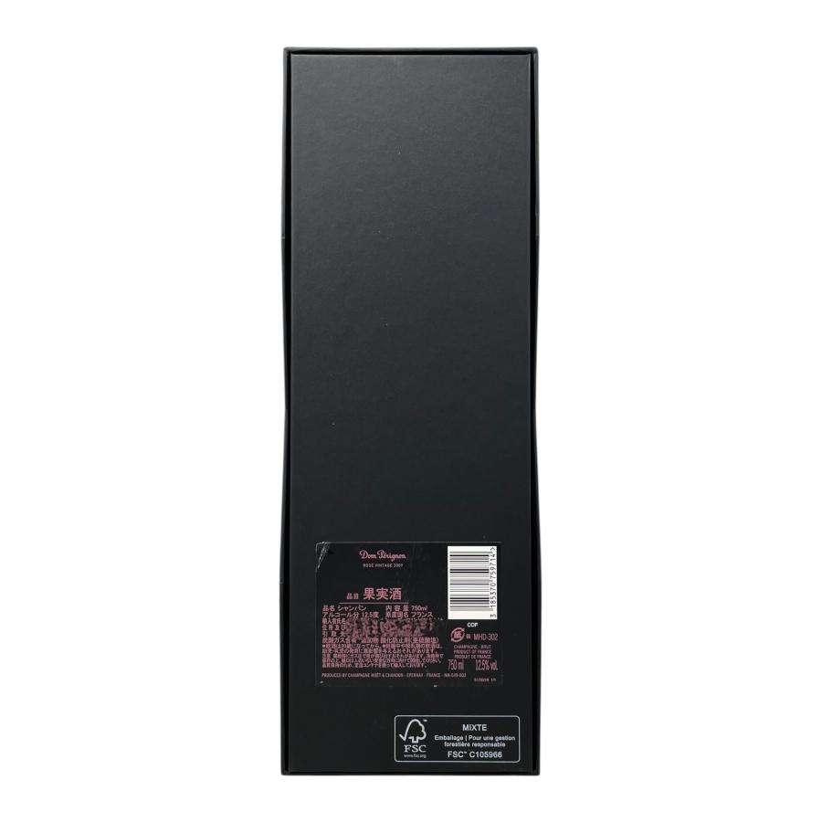 未開栓 ドンペリニヨン ロゼ ヴィンテージ 2009 シャンパン 750ml 12.5% Champagne Dom Perignon Rose Vintage 2009の画像