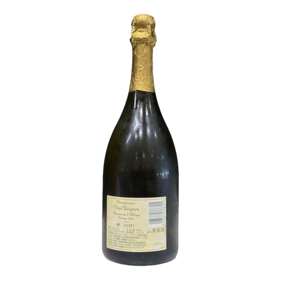 未開栓 ドンペリニヨン レゼルブ・ド・ラベイ ヴィンテージ 2003