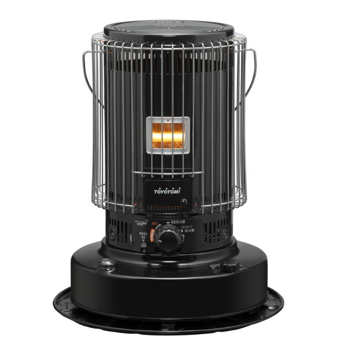 TOYOTOMI（トヨトミ） 対流型ストーブ KS-67H-NB ブラック : ライフ