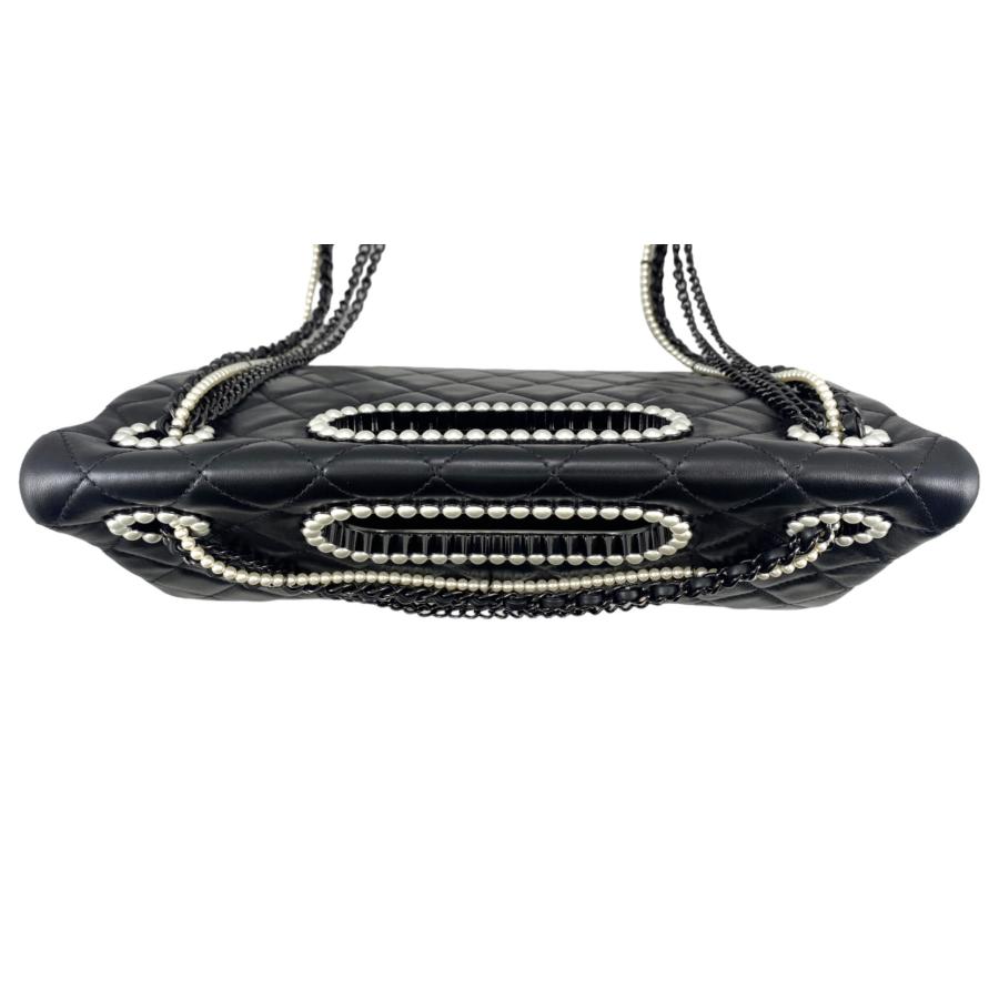 CHANEL シャネル パールフラップバッグ ショルダーバッグ