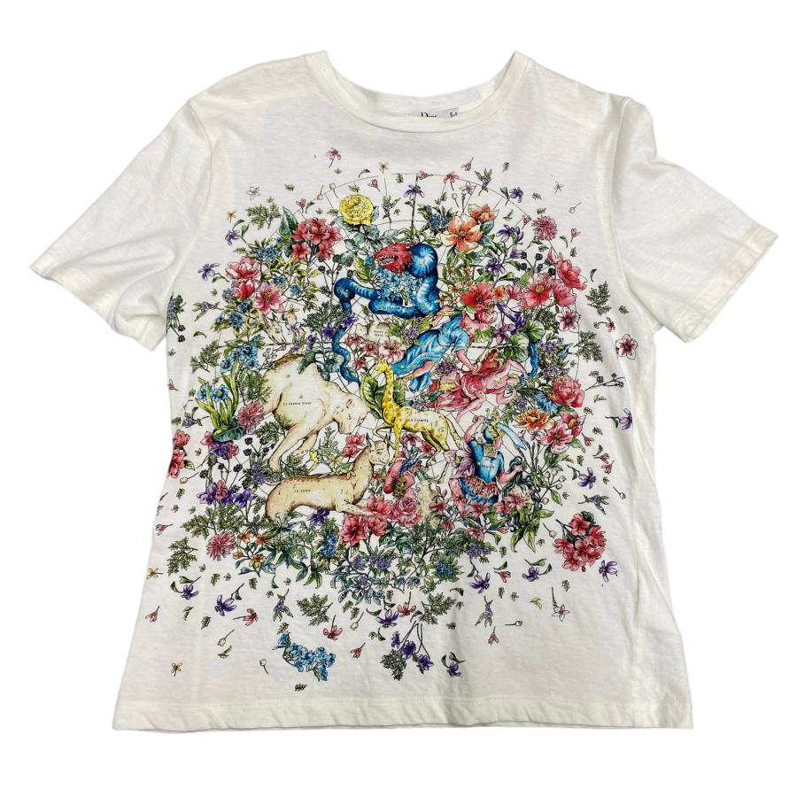 Dior Tシャツ　Mサイズ Christian Dior Couture T-Shirt, Relaxed Fit Gray Cotton
