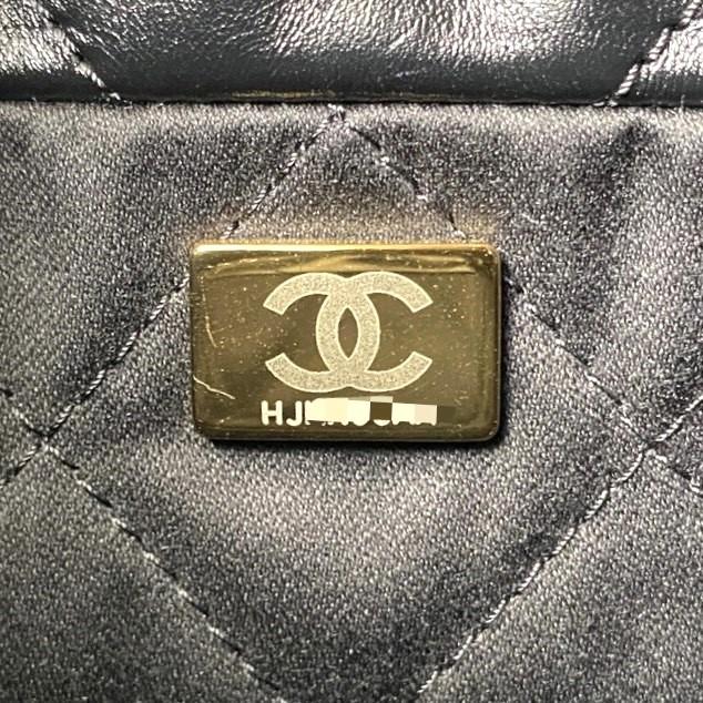 CHANEL シャネル ショルダーバッグ 22 ミニ AS3980 シャイニーカーフ