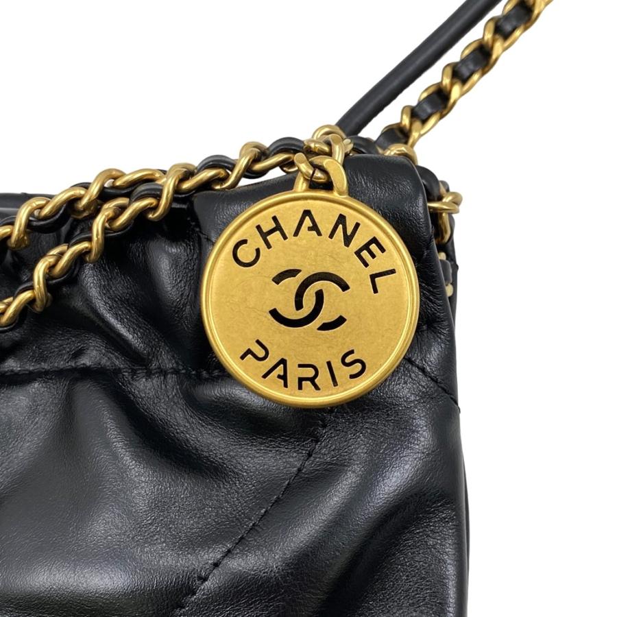 CHANEL シャネル ショルダーバッグ 22 ミニ AS3980 シャイニー CHANEL シャネル ショルダーバッグ 22 ミニ AS3980 シャイニー