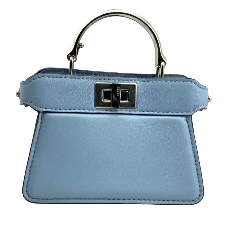 FENDI フェンディ ナノ ピーカブー マキシハンドル ナッパレザー